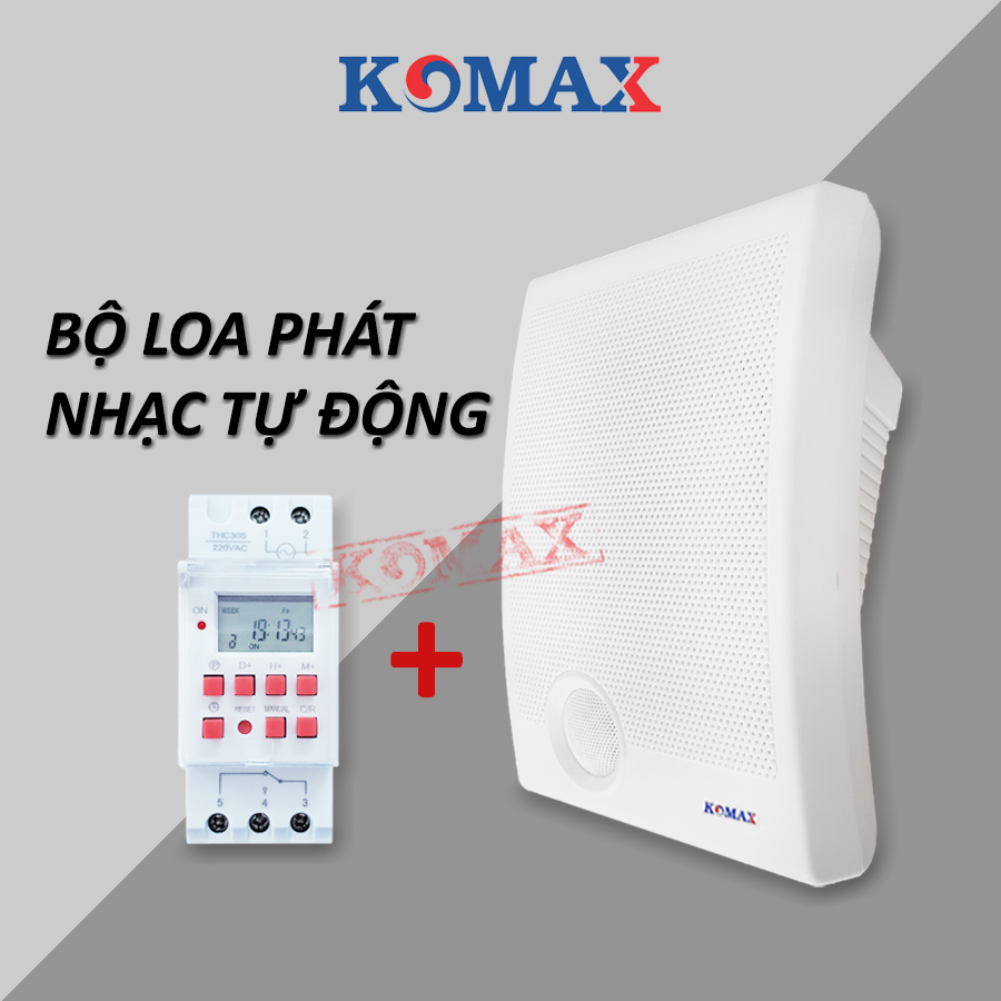 Bộ loa phát thông báo cho ngân hàng siêu thị công ty