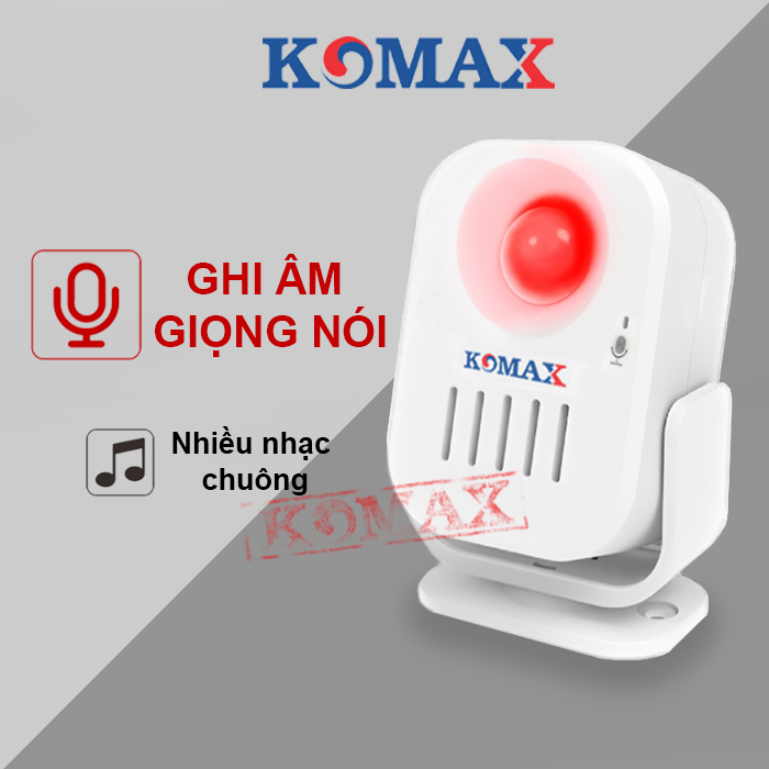 CHUÔNG BÁO KHÁCH HỒNG NGOẠI GHI ÂM KM-006B