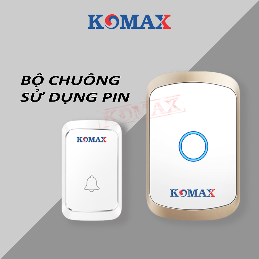 BỘ CHUÔNG CỬA KHÔNG DÂY DÙNG PIN DB10