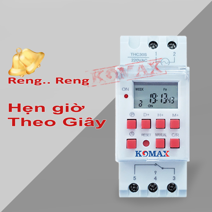 TIMER HẸN GIỜ LẬP TRÌNH CÔNG SUẤT LỚN THC-30S