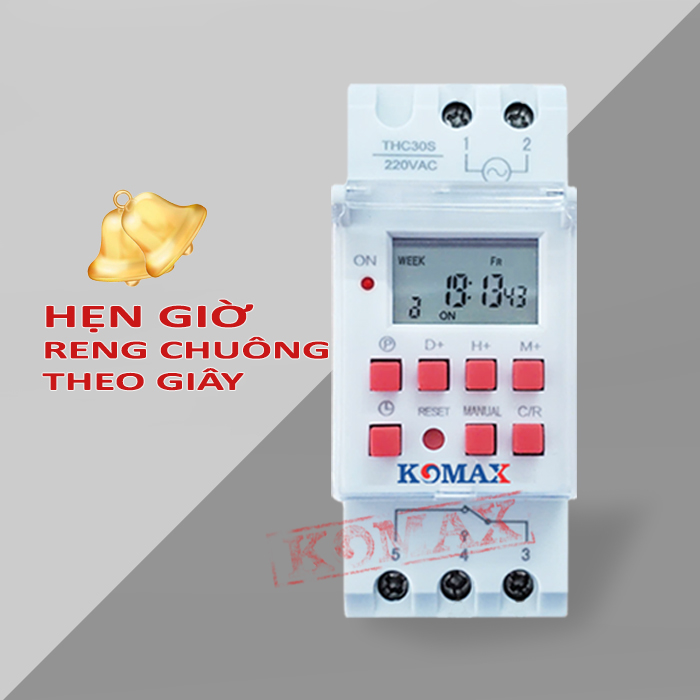 CÔNG TẮC HẸN GIỜ LẬP TRÌNH 30A THC-30S