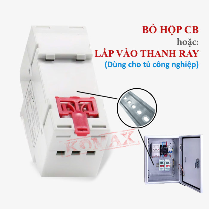 Công tắc hẹn giờ điện tử lập trình công suất lớn 30A THC-30S 2